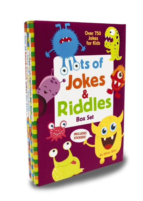Cover of Lots of Jokes and Riddles Box Set