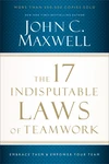 Cover of The 17 Indisputable Laws of Teamwork