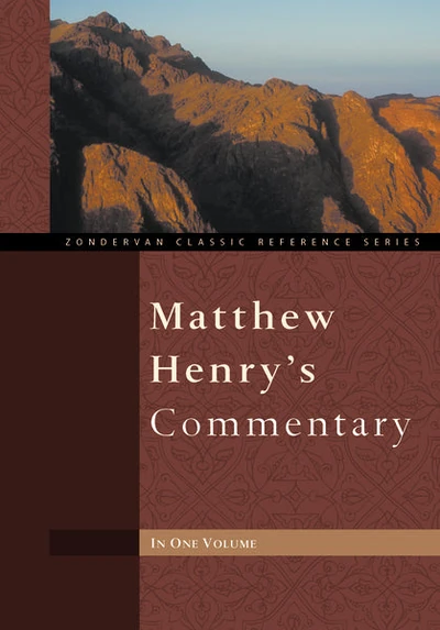 Cover of Matthew Henry's Commentary
