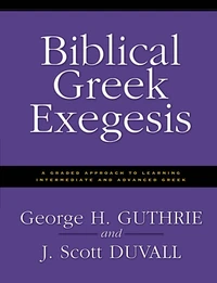 Cover of Biblical Greek Exegesis