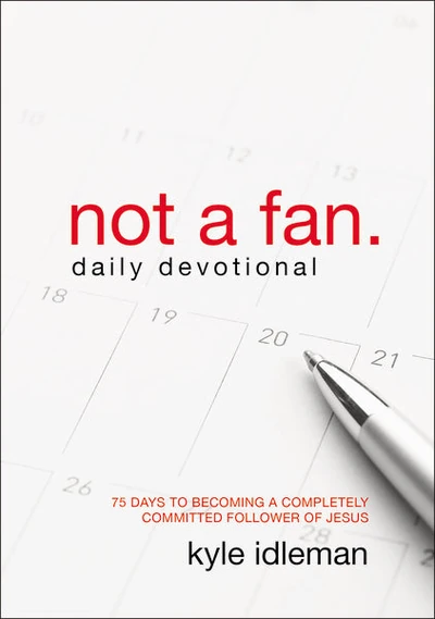 Cover of Not a Fan Daily Devotional