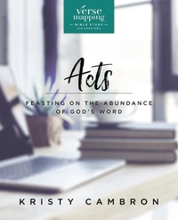 Cover of Verse Mapping Acts Bible Study Guide