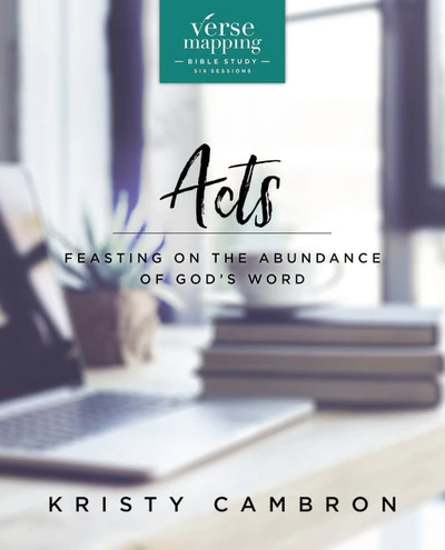 Cover of Verse Mapping Acts Bible Study Guide