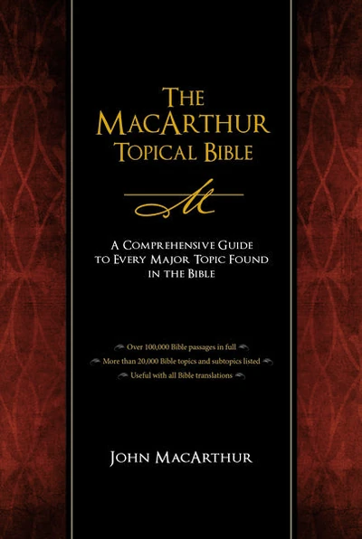 Cover of The MacArthur Topical Bible