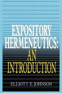 Cover of Expository Hermeneutics