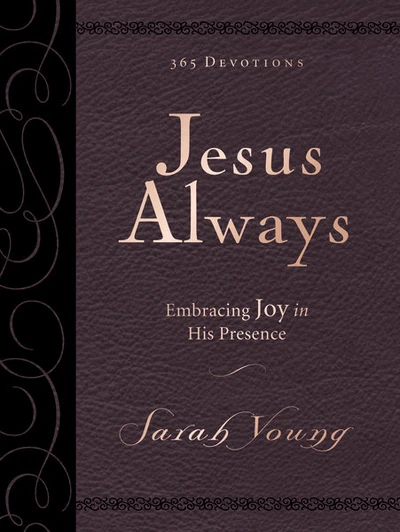Cover of Jesus Always, Large Text Leathersoft, with Full Scriptures