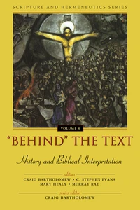 Cover of "Behind" the Text