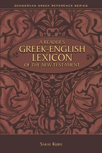 Cover of A Reader's Greek-English Lexicon of the New Testament