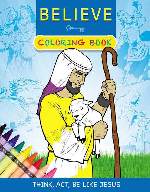 Cover of Believe Coloring Book