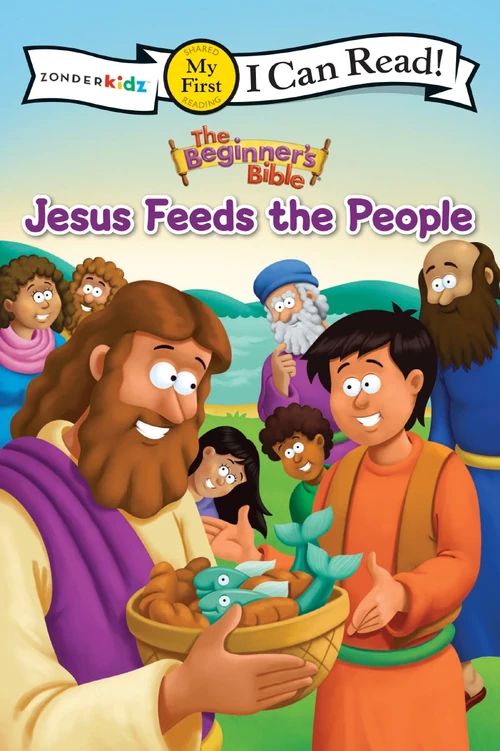 Cover of The Beginner's Bible Jesus Feeds the People
