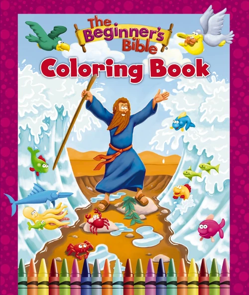 Cover of The Beginner's Bible Coloring Book