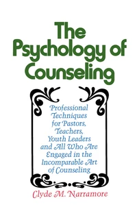 Cover of Psychology of Counseling