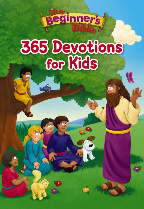 Cover of The Beginner's Bible 365 Devotions for Kids