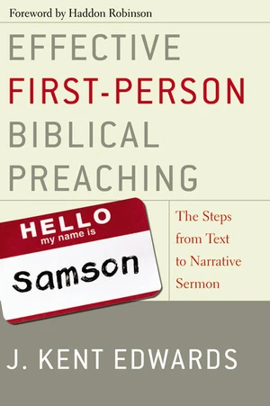 Cover of Effective First-Person Biblical Preaching