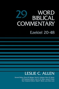 Cover of Ezekiel 20-48, Volume 29