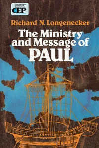 Cover of The Ministry and Message of Paul