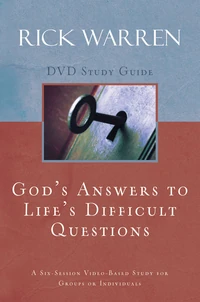 Cover of God's Answers to Life's Difficult Questions Bible Study Guide