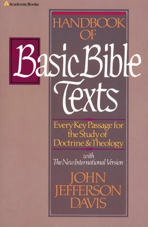 Cover of Handbook of Basic Bible Texts