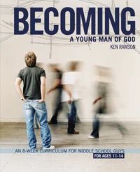 Cover of Becoming a Young Man of God