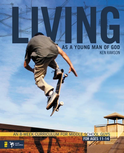 Cover of Living as a Young Man of God