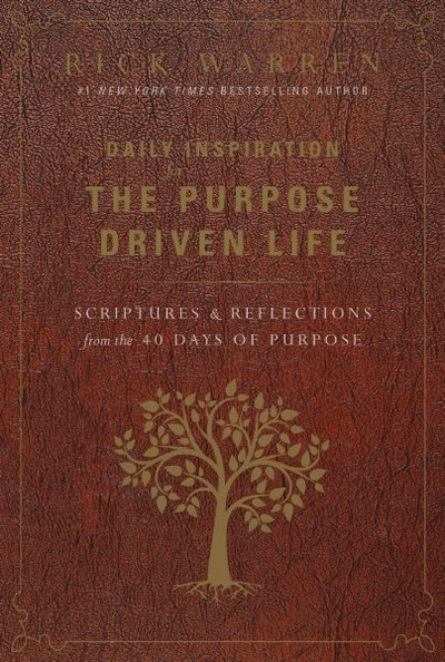 Cover of Daily Inspiration for the Purpose Driven Life