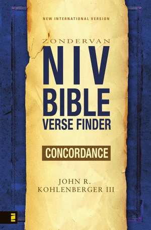 Cover of NIV Bible Verse Finder
