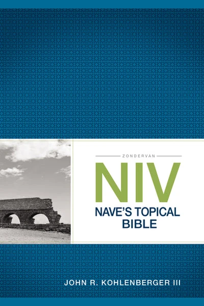 Cover of Zondervan NIV Nave's Topical Bible