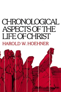 Cover of Chronological Aspects of the Life of Christ
