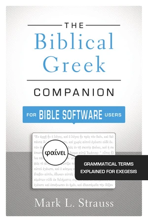 Cover of The Biblical Greek Companion for Bible Software Users