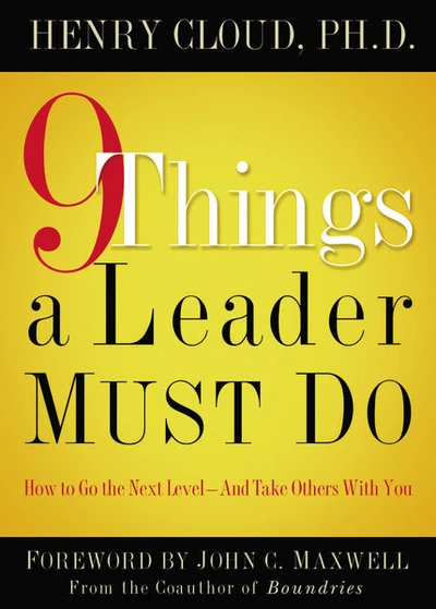 Cover of 9 Things a Leader Must Do