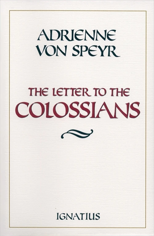 Cover of The Letter to the Colossians