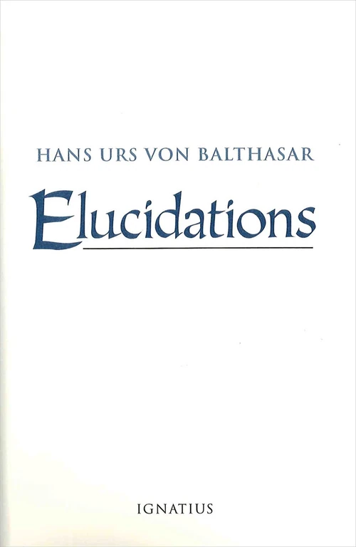 Cover of Elucidations