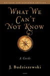 Cover of What We Can't Not Know