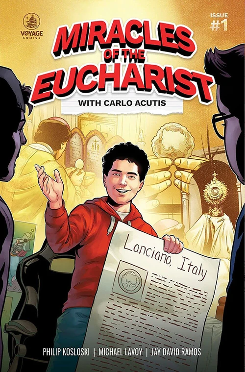 Cover of Miracles of the Eucharist with Carlo Acutis