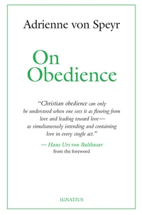 Cover of On Obedience