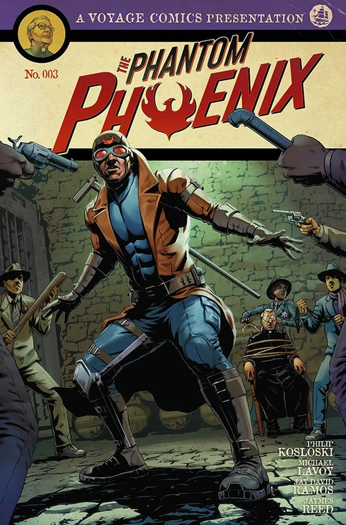 Cover of The Phantom Phoenix #3
