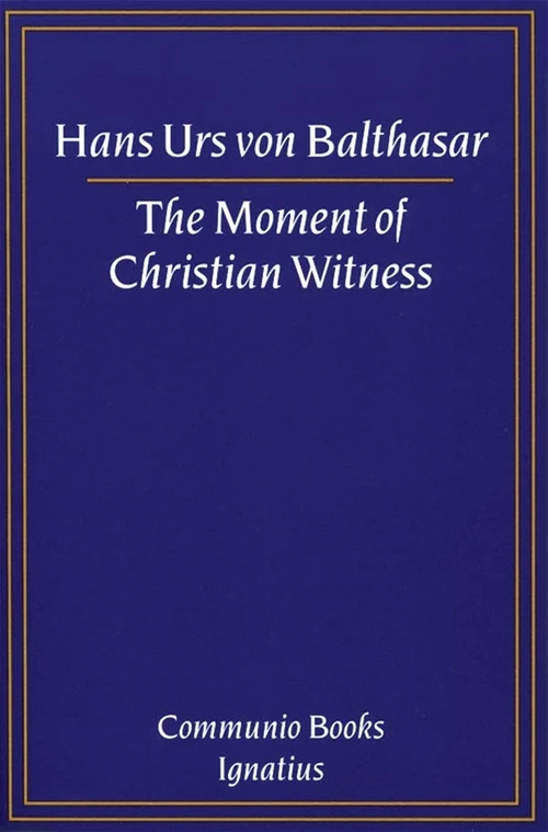 Cover of The Moment of Christian Witness