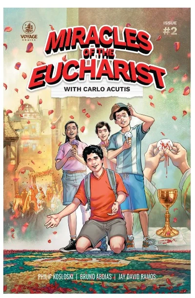 Cover of Miracles of the Eucharist with Carlo Acutis, Vol 2