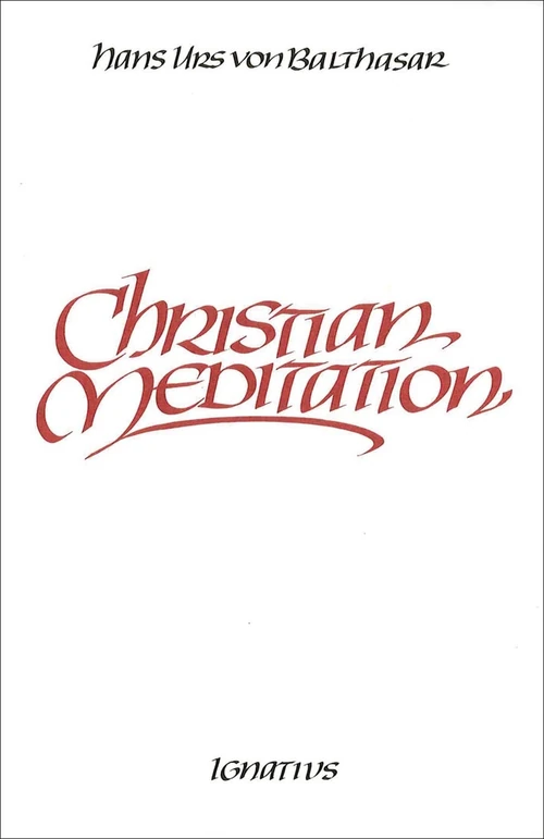Cover of Christian Meditation