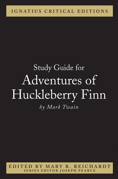 Cover of Adventures of Huckleberry Finn - Study Guide