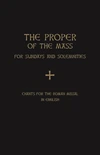 Cover of The Proper of the Mass for Sundays and Solemnities