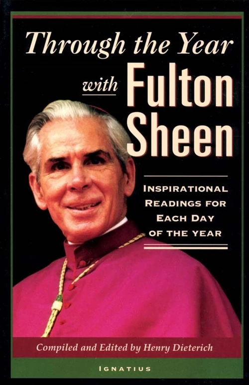 Cover of Through the Year with Fulton Sheen