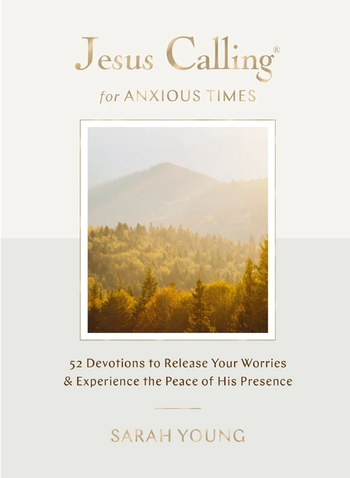 Cover of Jesus Calling for Anxious Times